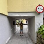 Nach der Einfahrt