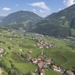 Blick aus der Gondel nach Oberbozen