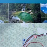 Virje Wasserfall mit wenig Wasser