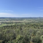 Ausblick vom Örtorony Lookout Tower